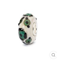 Charm Trollbeads in Glass GIAGUARO OPALESCENTE - GIAGUARO OPALESCENTE